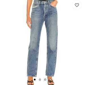 Agolde Lana Vintage Straight in Vignette